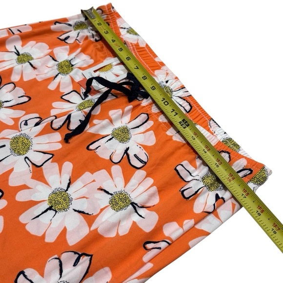 NEW Hello Mello Lazy Daisy Orange Lounge Pajama Comfy Pants Size XL/XXL - Picture 4 of 6